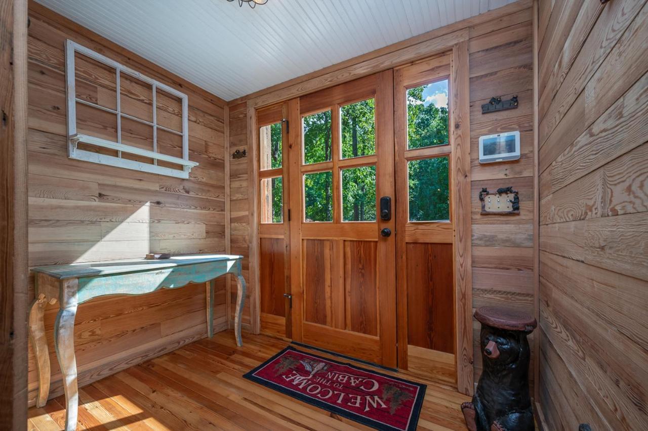 Russell'S Fort At White Oak Point: Historical Cabin On Lake Lure, Luxury, Direct Lake Access! Villa Eksteriør billede